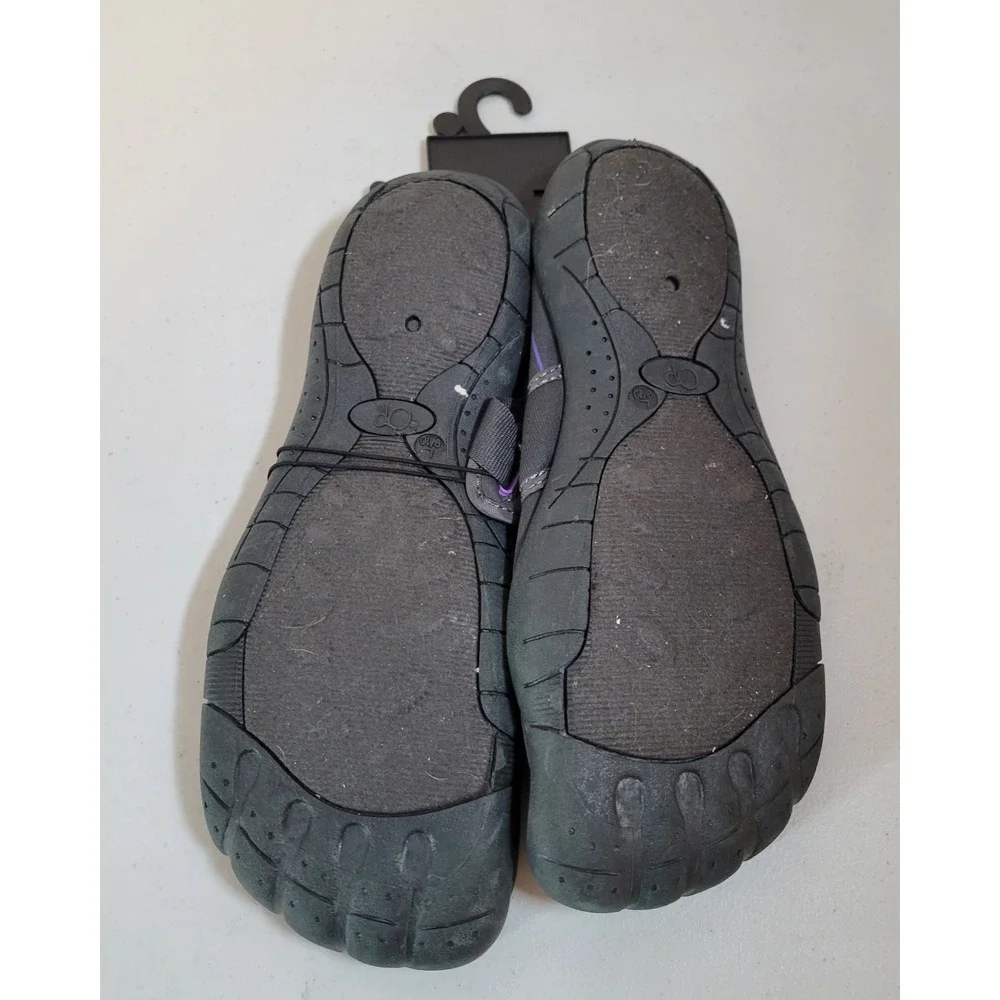 Ocean Pacific Water‎ Shoe Size US 9-10 New NWT Black & Purple Slip-On Women 0888